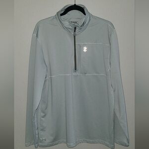 Izod‎ polo shirt Large gray mens